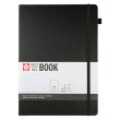 Szkicownik Ruled Book Sakura, 21 x 30 cm / Black