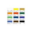 Zestaw farb akrylowych Phoenix 12 x 12ml + akcesoria