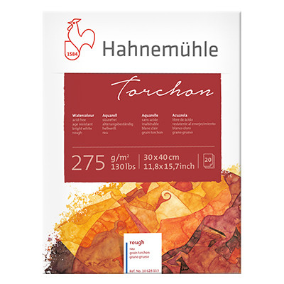 Blok akwarelowy Torchon Hahnemuhle 30 x 40 cm, 275 g/m²