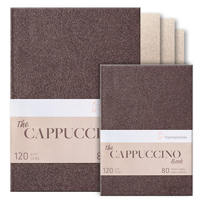 Szkicownik The Cappuccino Book Hahnemuhle, 120 g, 40 ark. A4