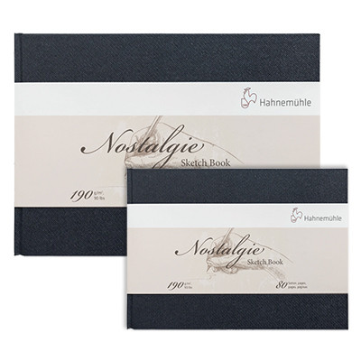 Szkicownik Nostalgie Hahnemuhle, poziom A4, 190 g/m²