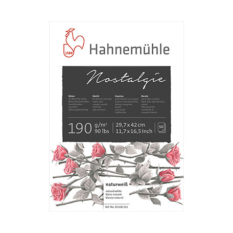 Blok Nostalgie Hahnemuhle,190 g/m², 50 ark. A3