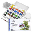 Farby akwarelowe Pocket Set Phoenix, 12 półkostek