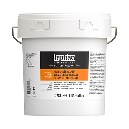 Werniks high gloss do farb akrylowych, Liquitex 3.78 l