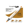 2130 Copper, dwustronny pisak akrylowy Graph'it Go!