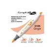 3105 Ginger dwustronny pisak akrylowy Graph'it Go!