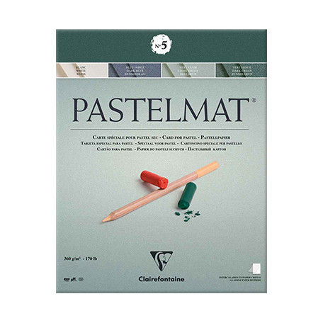 Pastelmat green tones