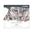 Zestaw rysunkowy Brown Tones Set Lyra, 25 elem.