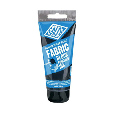 Fabric Printing Ink Black, tusz do linorytu na tkaninach Essdee 100 ml