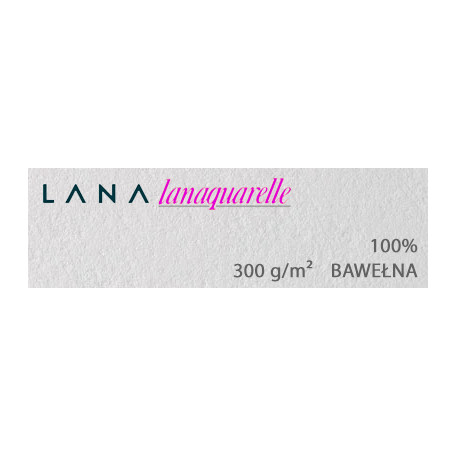 Blok do akwareli Lanaquarelle R, 300g/m², 20 ark. 18 x 26 cm