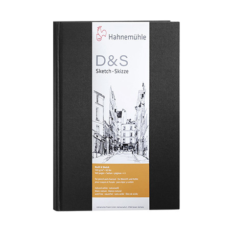 Szkicownik D&S Sketch Hahnemuhle A5 pionowy, 140 g/m²