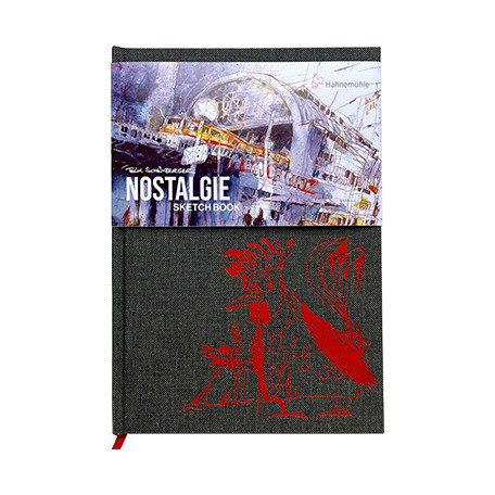 Nostalgie Sketch Book Hahnemuhle A5, 32 ark. 190 g/m²