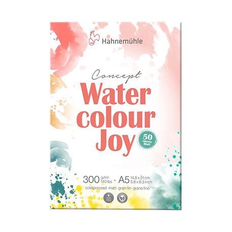 Blok Concept Water colour Joy Hahnemuhle 50 ark. 300 g/m² A5