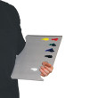 Grey Pad Hand -paleta malarska papierowa