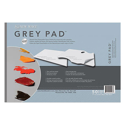 Grey Pad - paleta malarska papierowa 50 ark.