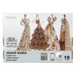 Zestaw artystyczny Fashion Set Mixed Media W&N, 19 elem.
