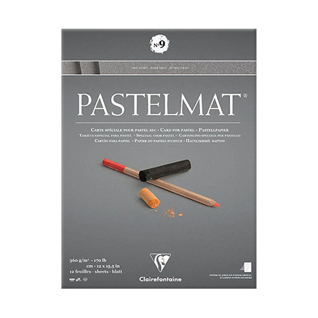 Pastelmat Dark Grey, blok do pasteli 24/30 cm