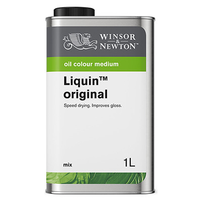 Liquin original W&N, medium szybkoschnące do farb olejnych 1000 ml