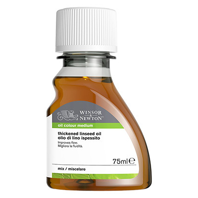 Olej lniany zagęszczony, Winsor&Newton, 75ml