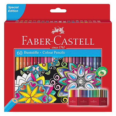 Kredki rysunkowe Faber-Castell 60 kolorów