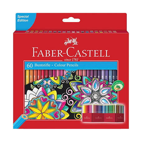 Kredki rysunkowe Faber-Castell 60 kolorów