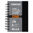 Blok na spirali Canson ONE 80 ark. 100 g/m2 10.2 x 15.2 cm