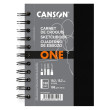 Blok na spirali Canson ONE 80 ark. 100 g/m2 10.2 x 15.2 cm