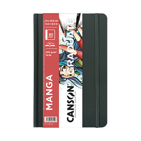 Szkicownik Canson Graduate Manga A5, 200 g/m2, 40 ark.