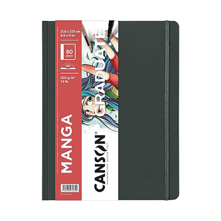 Szkicownik Canson Graduate Manga A4, 200 g/m2, 40 ark.