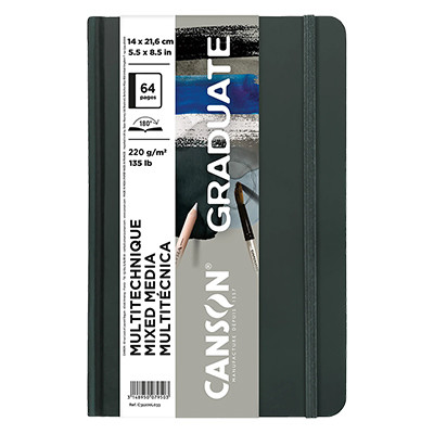 Szkicownik Canson Graduate Natural A5, 220 g, 32 ark.
