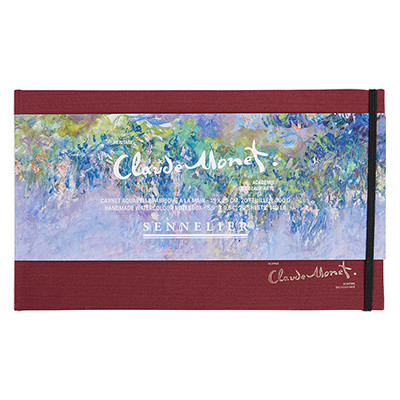 Szkicownik Claude Monet Sennelier, 300 g/m², 15 x 25 cm