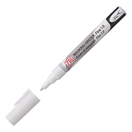 Masking Writer 1.0 mm, pisak z płynem maskującym Kuretake