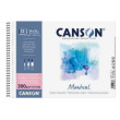Blok akwarelowy spirala Montval HP Canson 24 x 32 cm, 12 ark. 300 g/m²