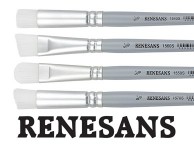 Pędzle i szpachelki Renesans Syntetyk Twarde