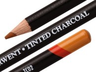 Kredki Derwent Węgiel barwiony Tinted Charcoal