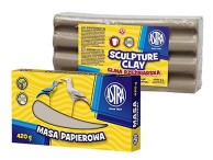 Masy plastyczne Glina i Masa papierowa Astra