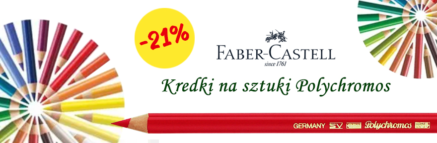 Kredki rysunkowe Polychromos Faber-Castell 21% TANIEJ