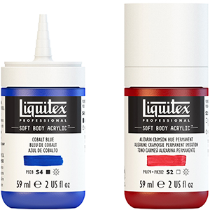 farby akrylowe soft body liquitex