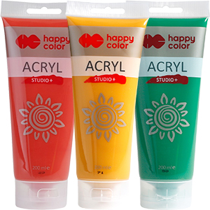 farby akrylowe studio happy color 200 ml