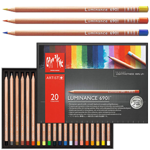 Kredki rysunkowe Caran d'Ache Luminance 6901