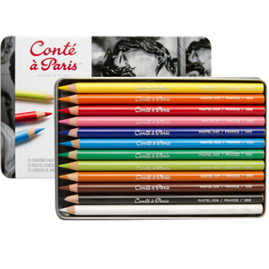 Pastele suche w kredce Conte a Paris
