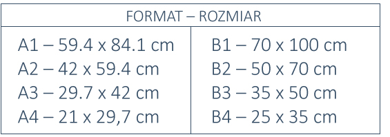 tabela rozmiarów